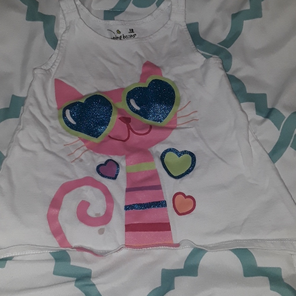 Tank top some stain on front. Probably wash out